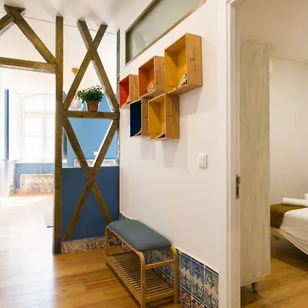 Jp39 - Baixa 18th Century Tiles With 2 Bdr! Appartement *