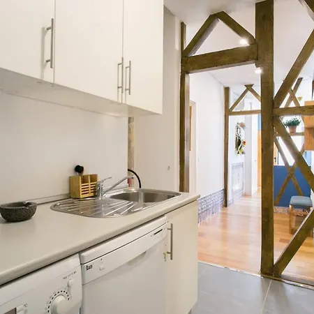 Jp39 - Baixa 18th Century Tiles With 2 Bdr! Apartment Lissabon