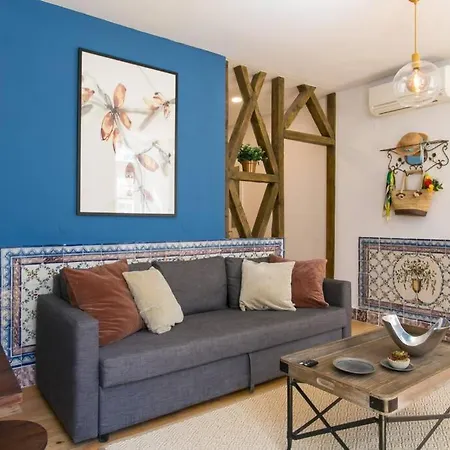 Jp39 - Baixa 18th Century Tiles With 2 Bdr! Apartment Lissabon